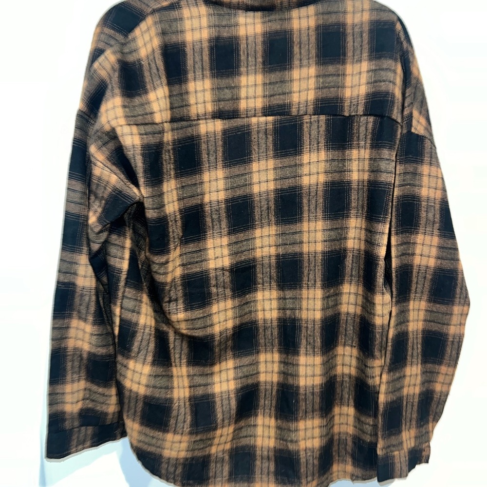 Plaid Flannel Jacket for Women - Picture 3 of 3